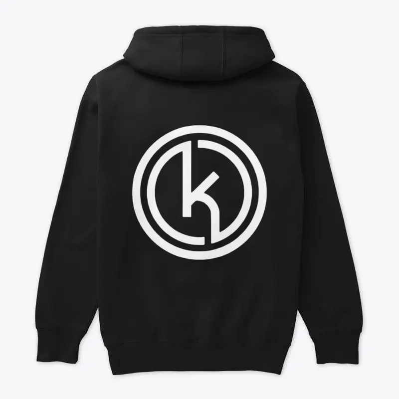 “K” hoodie (black)